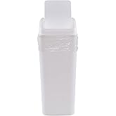 Joyeen 12 Liter Plastic Trash Waste Bin with Swing Lid, 5.2" x 8.2" x 15.7" | Plastic Material, Swing Lid Design, Small Size Trash Bin for Bathroom, Bedroom, Living Room and Dorm