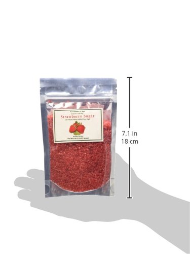 Jansal Valley All Natural Flavor Infused Cane Sugar, Strawberry, 6 Ounce - Thumbnail 4
