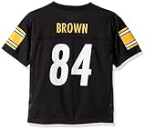 Outerstuff Antonio Brown Pittsburgh Steelers #84 NFL Youth Mid-tier Jersey Black