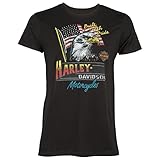 Sturgis Harley-Davidson Harley-Davidson Men's Black Label Slim Fit Built With Pride T-Shirt 96413-16VM (Medium)