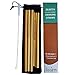 Bamboo Straws with Bag and Cleaning Brush - Pack of 10 Biodegradable Straws - Environment Friendly Reusable Drinking Straws - Save the Ocean