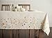 Maison d' Hermine Table Cloth Rectangle Table 100% Cotton 54 x 72 Inches Tablecloth Reusable Decorative Everyday Use for Dining Room, Farmhouse, Home, Party, Festive & Wedding Spring Summer - Colmar
