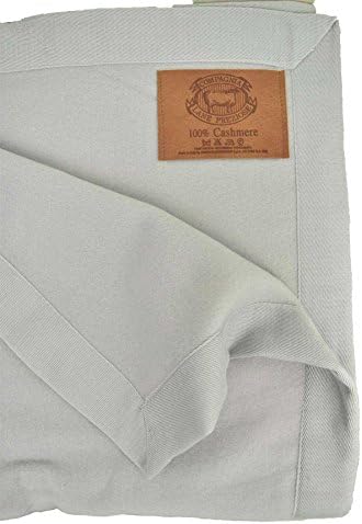 Compagnia Lane Preziose Covered Double 100% Pure Cashmere 250x210 lightweight 350 gr/sqm - Grey, Double