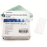 McKesson Glass Microscope Slide 25 X 75 X 1 mm Plain 72 pcs
