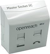 DAVOX NTE5C MK2 Master Telephone Socket + MK4 Faceplate Back Box VDSL ADSL view 3
