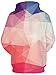 uideazone Unisex 3D Digital Printed Hoodies for Men Women Cool Graphic Fleece Hooded Sweatshirt with Big Pockets