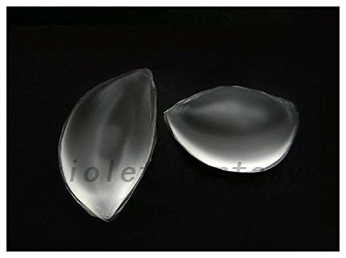 New Reusable Waterproof Silicone Gel Bra Breast Enhancer Push Up Inserts Pads Color:Transparent