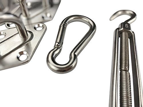 4 Installation+Stainless+Hardware+Rectangle+Anti+Rust