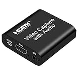 DIGITNOW Audio Video HDMI Capture Card with Loop