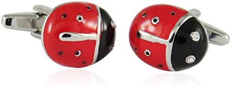 Ladybug Cufflinks By Jewelry Mountain