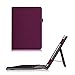 Fintie iPad Air Keyboard Case - Premium PU Leather Folio Stand Cover with Removable Wireless Bluetooth Keyboard for iPad Air 5 (5th Generation) - Purple