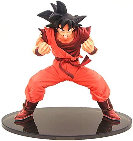 Kingmia Dragon Ball Z Action Figure Doll, Super Saiyan Trunks Son Goku Gogeta PVC Figure Action Figure Best Gift for Kids Adults and Anime Fans( Style 03-Son Goku)