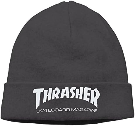 Thrasher Skateboard Magazine Unisex Beanie Woolen Skull Cap