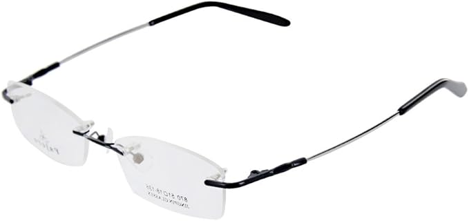 Amazon Magideal メモリ メタル リムレス メガネ 眼鏡フレーム ファッション眼鏡 通販