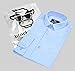 Black n Bianco Signature Boyss Sateen Long Sleeve Dress Shirt (2, Light Blue)