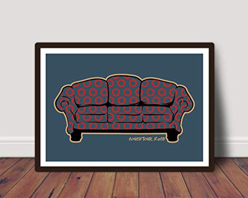 Amazon Com Phish Inspired Couch Tour Poster Print 11x14