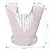 CUBY Baby Carrier Ergonomic Baby Carrier Newborn to Toddler Adjustable Baby Holder Hands Free Baby Carrier for Breastfeeding, Infant & Toddler (Gray)