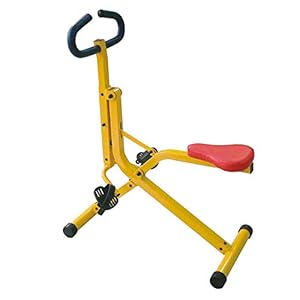 WXH Kids Exercise Equipment, Rower-Ride Exercise Trainer, Metal Material Foam-Wrapped Handle Comfortable and Stable, for Home Outdoor Physical Training