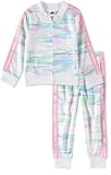 adidas Girls Tricot Jacket Pant Set