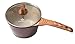 WaxonWare 2 Qt Nonstick Sauce Pan & Cooking Pot - Induction Compatible, Marbellous Coating (A 100% PFOA Free Coating Made In Germany) - Small Sauce Pan For Sauces, Soups, Pasta & Rice - 2.2 Quarts