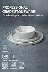 Famiware Mars Plates and Bowls Set, 12 Pieces