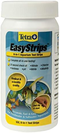 6 in 1 aquarium test strips