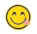 Dubster Brand Emoji Emoticon Face Iron On Applique, Pack of 7, 2 1/2 Inch