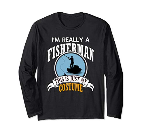 Fisherman Halloween Costume T-Shirt This Is My Costume