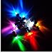 HOSL 24 Pack Multicolor LED Submersible Waterproof Mini Blinking Lights for Paper Lantern Balloon Floral Wedding Halloween Christmas Party Decoration Centerpieces