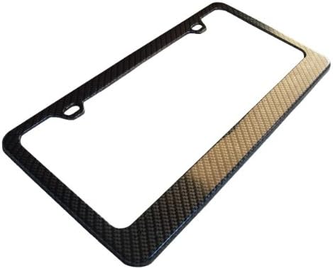 Porsche 911-12-13 924 928 Real Carbon Fiber License Plate Frame 3M 3K Twill 96-00-04-11-12-13