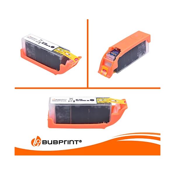 Bubprint 6 Druckerpatronen kompatibel als Ersatz für Canon PGI-580 CLI-581 XL Pixma TS8100 TS8150 TS8151 TS8152 TS8200 TS8250 TS8251 TS8252 TS8350 TS8351 TS8352 TS 9120 9150 9155 mit Fotoblau – Bild 8