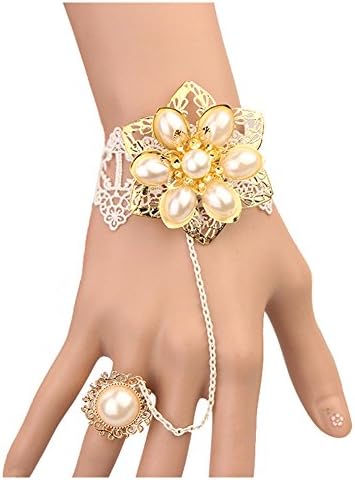 Sumery Vintage Bracelets Women with Ring Valentine Birthday Sweet Gift for Ladies Girls