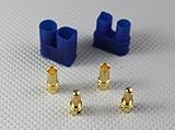 US Ship 10x Pair EC3 Connectors 3.5mm Bullet Male & Female For Lipo Battery, ESC by E-Bro