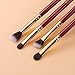 DUcare Eyeshadow Brushes 7Pcs Eye Blending Brush Set for Eyeliner Eyebrow Eye shadow Powder Cream Makeup Eye Cosmetic Make Up Tool