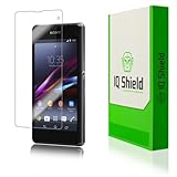 IQ Shield LIQuidSkin - Sony Xperia Z1 Compact Screen Protector with Lifetime Replacement Warranty - High Definition (HD) Ultra Clear Phone Smart Film - Premium Protective Screen Guard - Extremely Smooth / Self-Healing / Bubble-Free Shield - Kit comes in Frustration-Free Retail Packaging