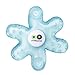 Nookums Cooling Teether - Promotes Healthy Oral Development - Compatible with All Nookums Paci-Plushies - 100% Silicone and Filled with Sterilized Water - Fridge Safe - 6 Different Textures (Blue)