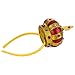 Tigerdoe King Crown and Scepter - 2 Piece Set - Mini Hat Headbands & Scepter - Queen Crown and Scepter