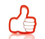 Thumbs Up Emoji Cookie Cutter