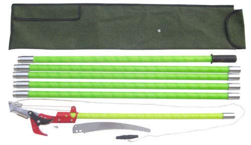 BuoQua Astsäge auf Gehärtetes Stahl Sägeblatt mit Teleskopgriff Ausziehbarer Sägeblatt zum Beschneiden und Beschneiden… – Bild 4