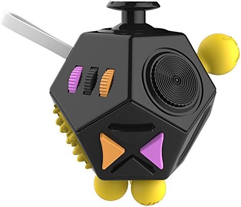 San Tokra 12-sided Decompression Cube Holy Crystal Decompression Magic Cube For Fidget, Relieves Anxiety And Stress for Children and Adults
