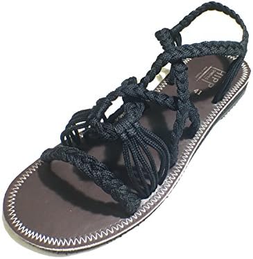 Hipp Sanoals Double Wide Sandals for Women's Nine West Sandals Steve Madden Sandals (8.5 B(M) US, Black2)