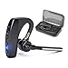 Bluetooth Headset V4.2, SHINETAO Hands-Free Bluetooth Earpiece Cell Phones, 2 HD Microphones Wireless Earpieces Business/Driving/Office, Compatible with iPhone/Samsung/Android