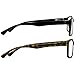 TruVision Readers Computer Reading Glasses 9601-2-Black-Tortoise-1.25