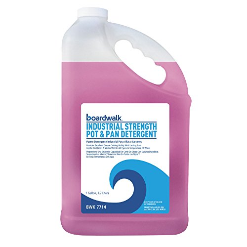 Boardwalk 7714EA Industrial Strength Pot and Pan Detergent, 1 gal Bottle