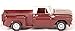 Oxford Diecast 87CP65003 Chevrolet Stepside Pick Up 1965 Maroon Metallic 1:87 Scale Model