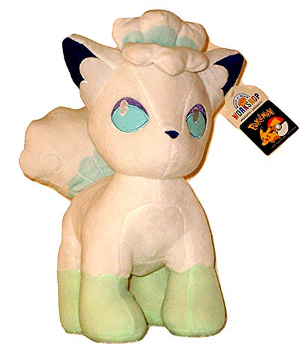 Build A Bear Pokemon Alolan White Vulpix 6in1 Sound 13in. Stuffed Plush Toy Animal