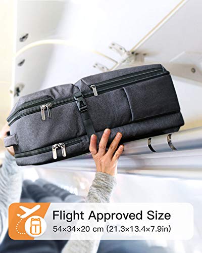 flight backpack size