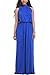 WIWIQS Women's Halter Loose A-line Casual Maxi Dress Plus Size Party Club Long Dresses