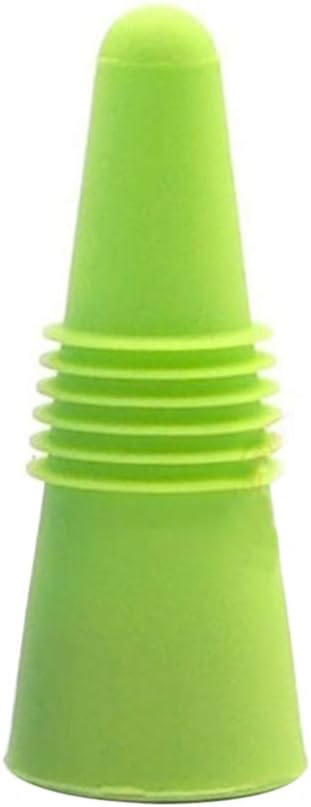 MG554zy0 Reusable Bottle Stopper Keep Fresh Silicone Red Wine Champagne Beverage Cover Reusable Bottle Stopper Keep Fresh Silicone Green