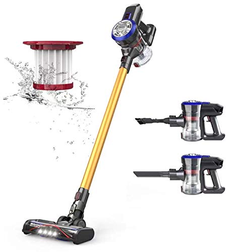 Dibea Upgraded 22KPa Cordless Stick Vacuum Cleaner Powerful Suction